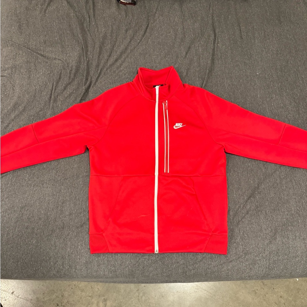 Nike Men’s N98 Tribute Full Zip Jacket Red